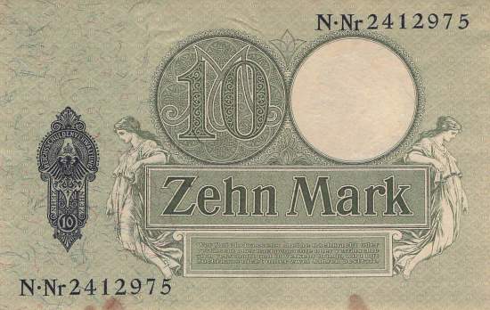 10 Mark 1906 N Ro.27b